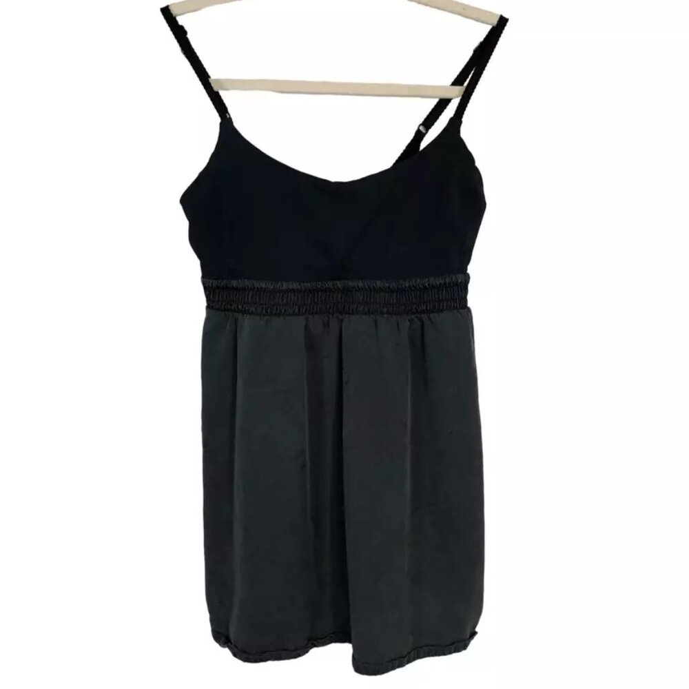 Lululemon Women's Tank Top Black and Grey Babydoll Size 4